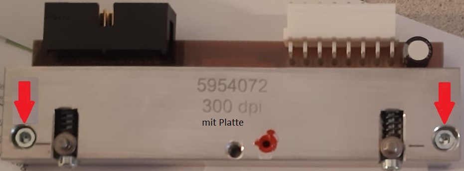Druckkopf für CAB A4+/200, 8 DOT, Thermoleiste, Printhead